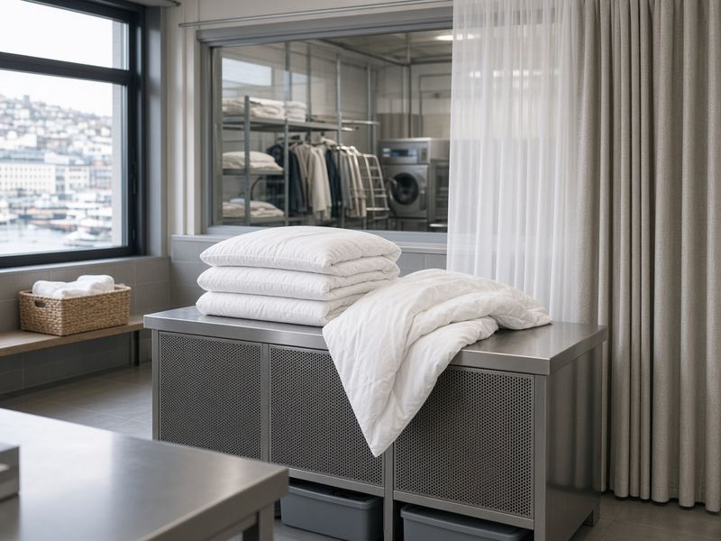 Household textiles at Magic Raven Laundry